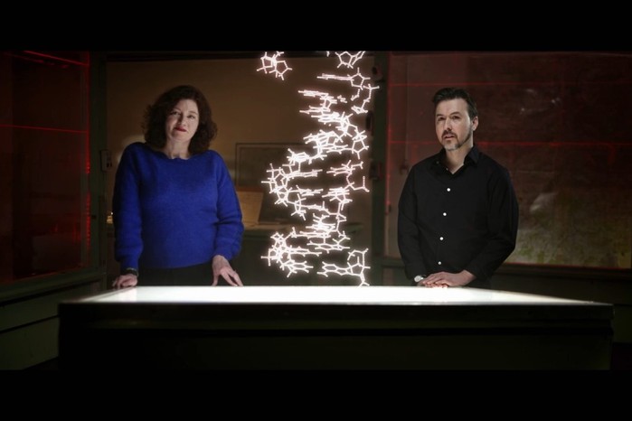 Lead geneticist Turi King (left) and senior historical consultant Alex J Kay