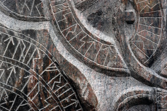 Rune stone. (Photo by Getty Images)