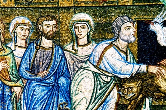 This 12th–14th century mosaic from the Pala d’Oro in St Mark’s Basilica, Venice, depicts Noah releasing animals from the ark — a moment of renewal after the biblical flood. (Photo by Getty Images)